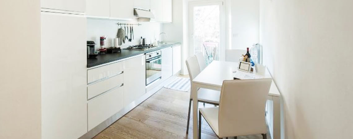 dining area with access to the garden